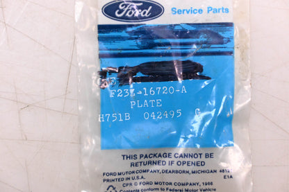 New OEM Ford F23Z-16720-A V6 Emblem Nameplate NOS