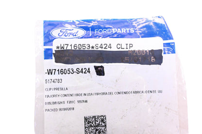 New OEM Ford W716053-S424, 5174783 Lower Center Pillar Trim Retainer NOS