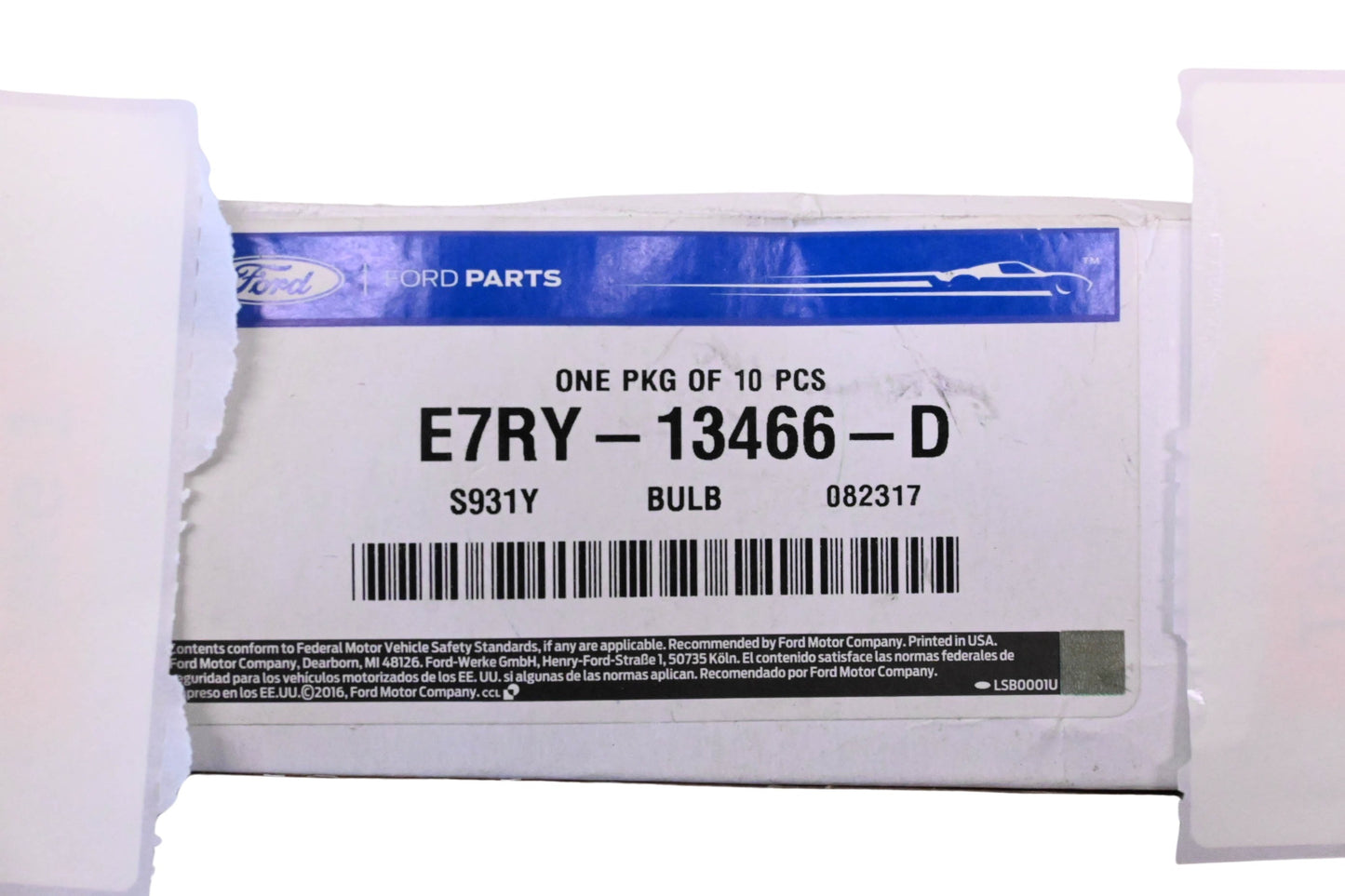 New OEM Ford E7RY-13466-D Interior/ Dome Lamp Bulb NOS