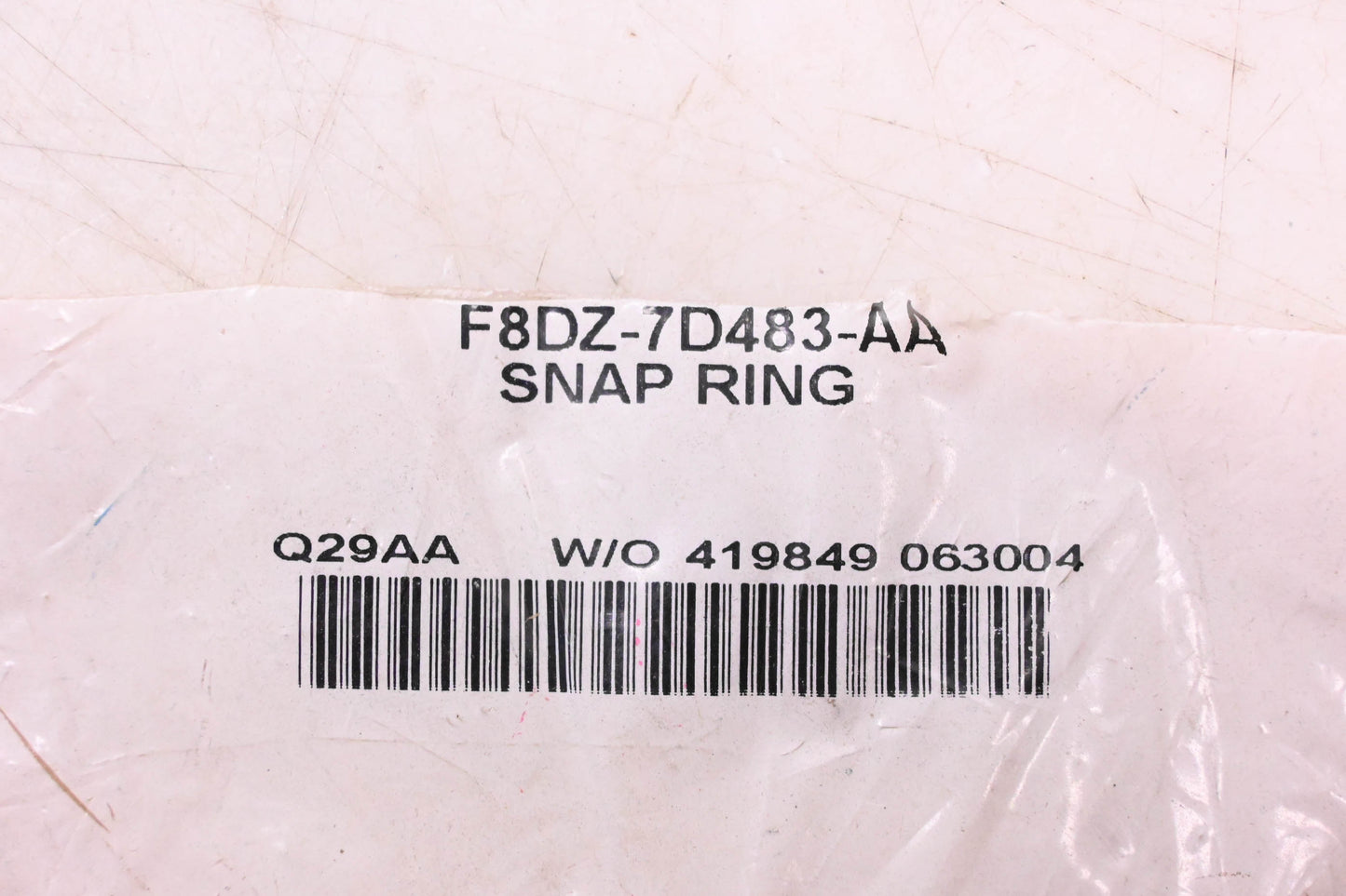 New OEM Ford F8DZ-7D483-AA Clutch Snap Ring NOS