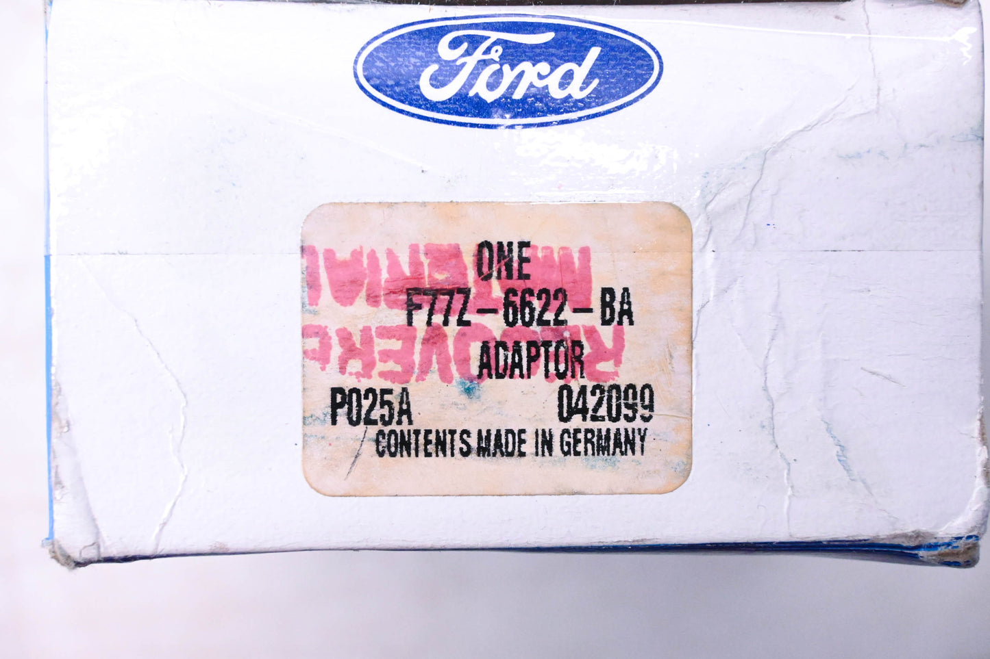 New OEM Ford F77Z-6622-BA Engine Oil Pump Adaptor NOS