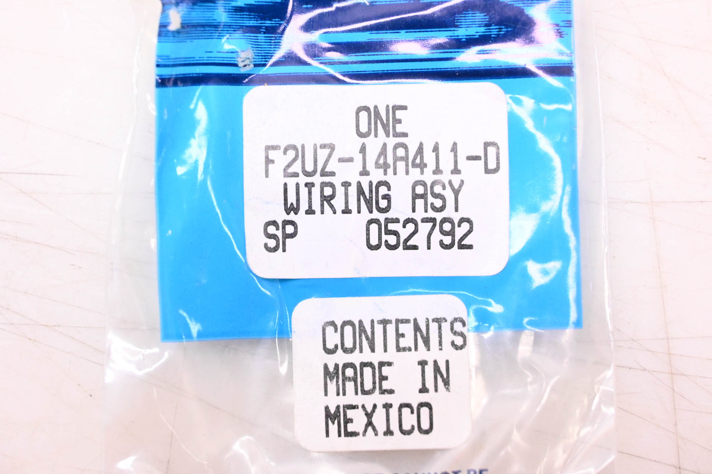 New OEM Ford F2UZ-14A411-D Wire Assembly NOS