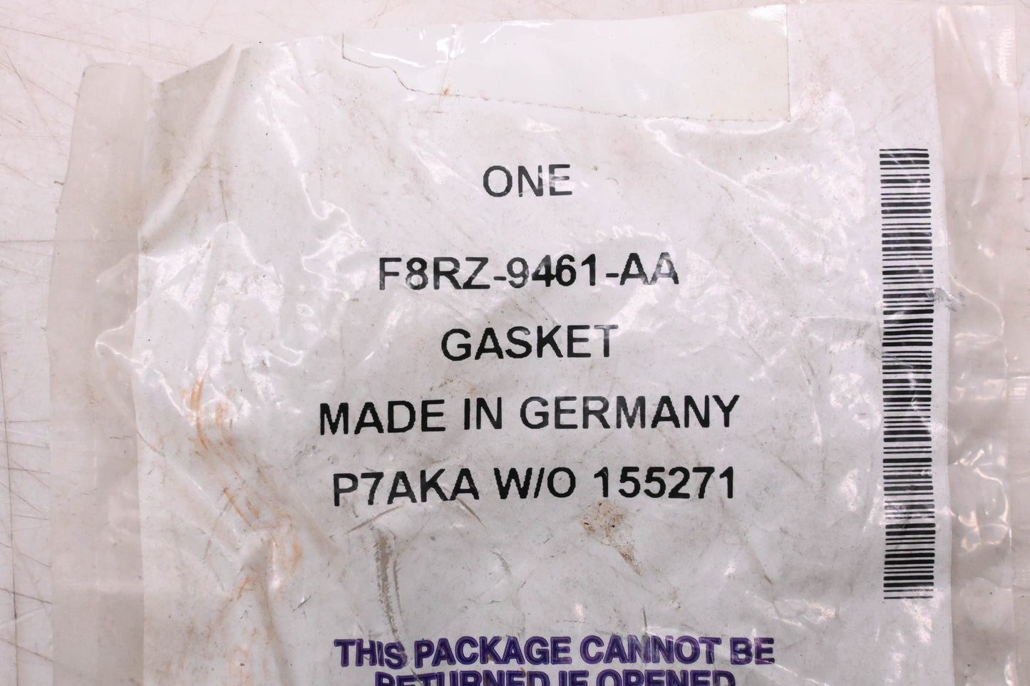 New OEM Ford F8RZ-9461-AA Intake Manifold Gasket NOS