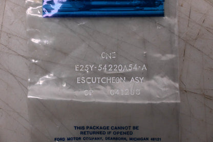 New OEM Ford E25Y-54220A54-A Door Escutcheon Trim NOS
