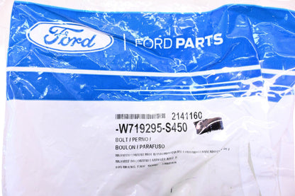 New OEM Ford W719295-S450, 2141160 Mount Bracket Bolt & Washer Assembly NOS