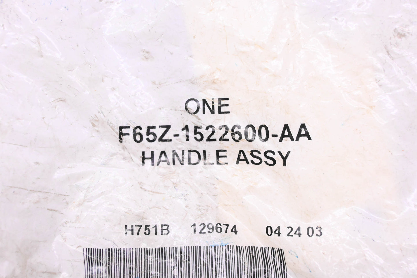 New OEM Ford F65Z-1522600-AA Right Side Interior Door Handle Assembly NOS