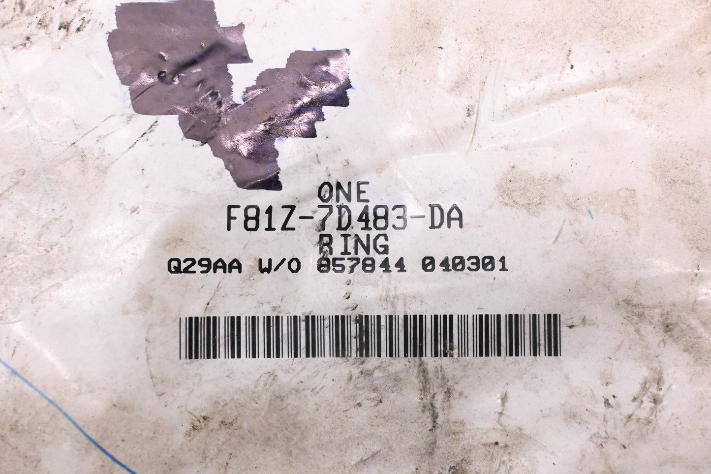 New OEM Ford F81Z-7D483-DA Snap Ring NOS