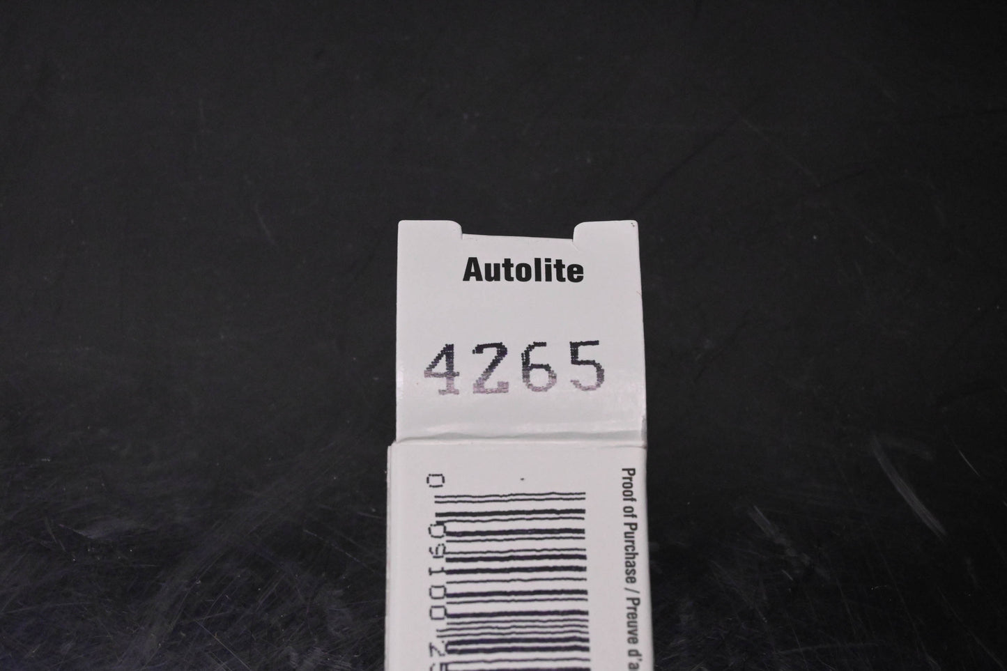 Autolite 4265 Copper Resistor Spark Plugs Qty 4 NOS
