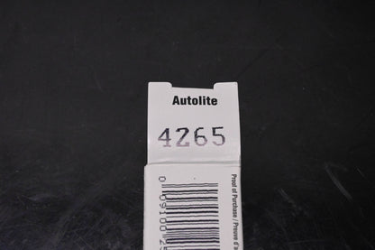 Autolite 4265 Copper Resistor Spark Plugs Qty 4 NOS