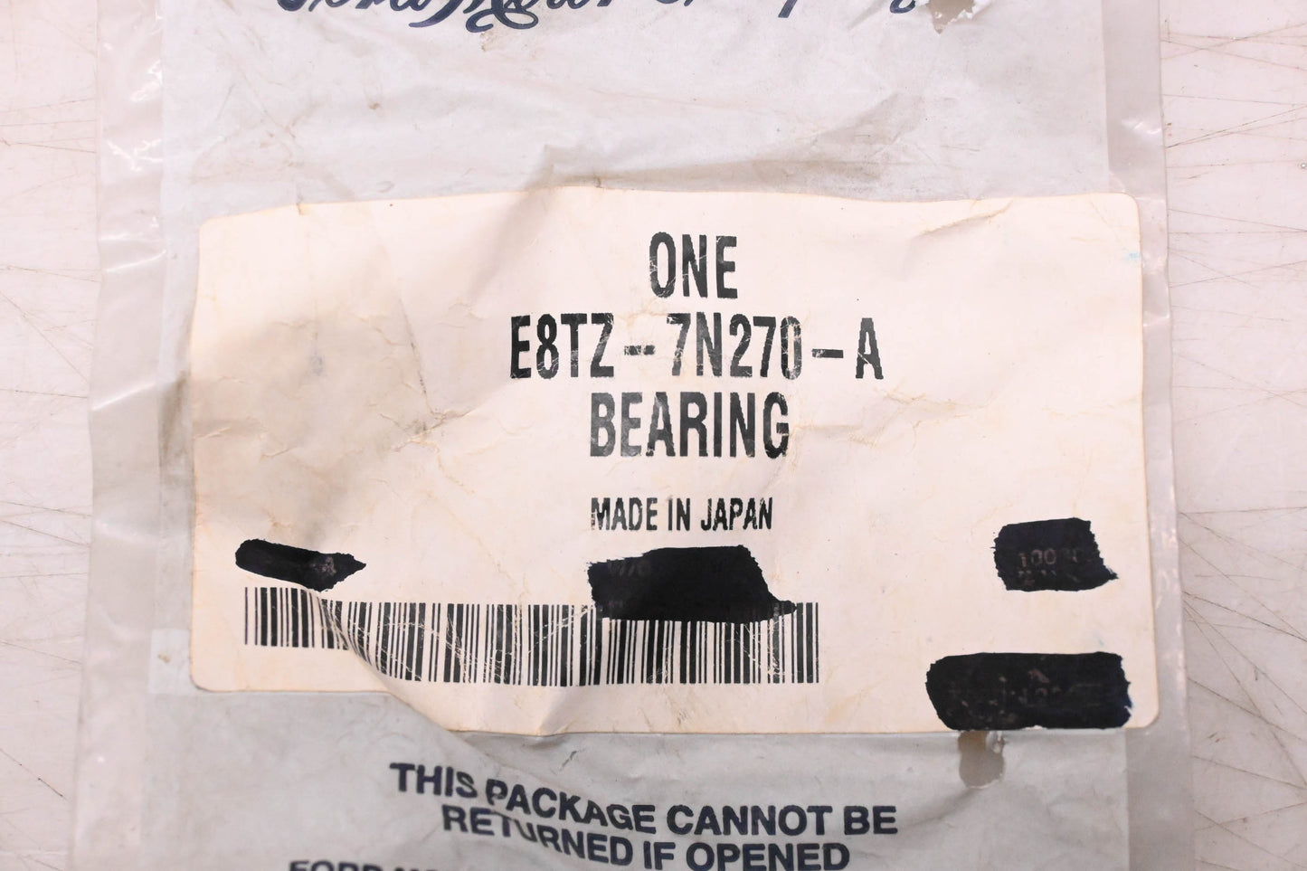 New OEM Ford E8TZ-7N270-A Reverse Cage Bearing NOS