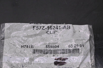 New OEM Ford F57Z-16241-AB Rocker Moulding Retainer Clips Qty 3 NOS
