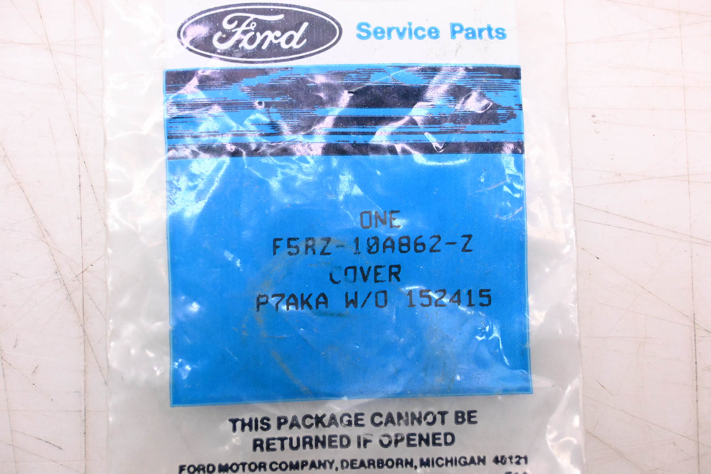 New OEM Ford F5RZ-10A862-Z Cover NOS