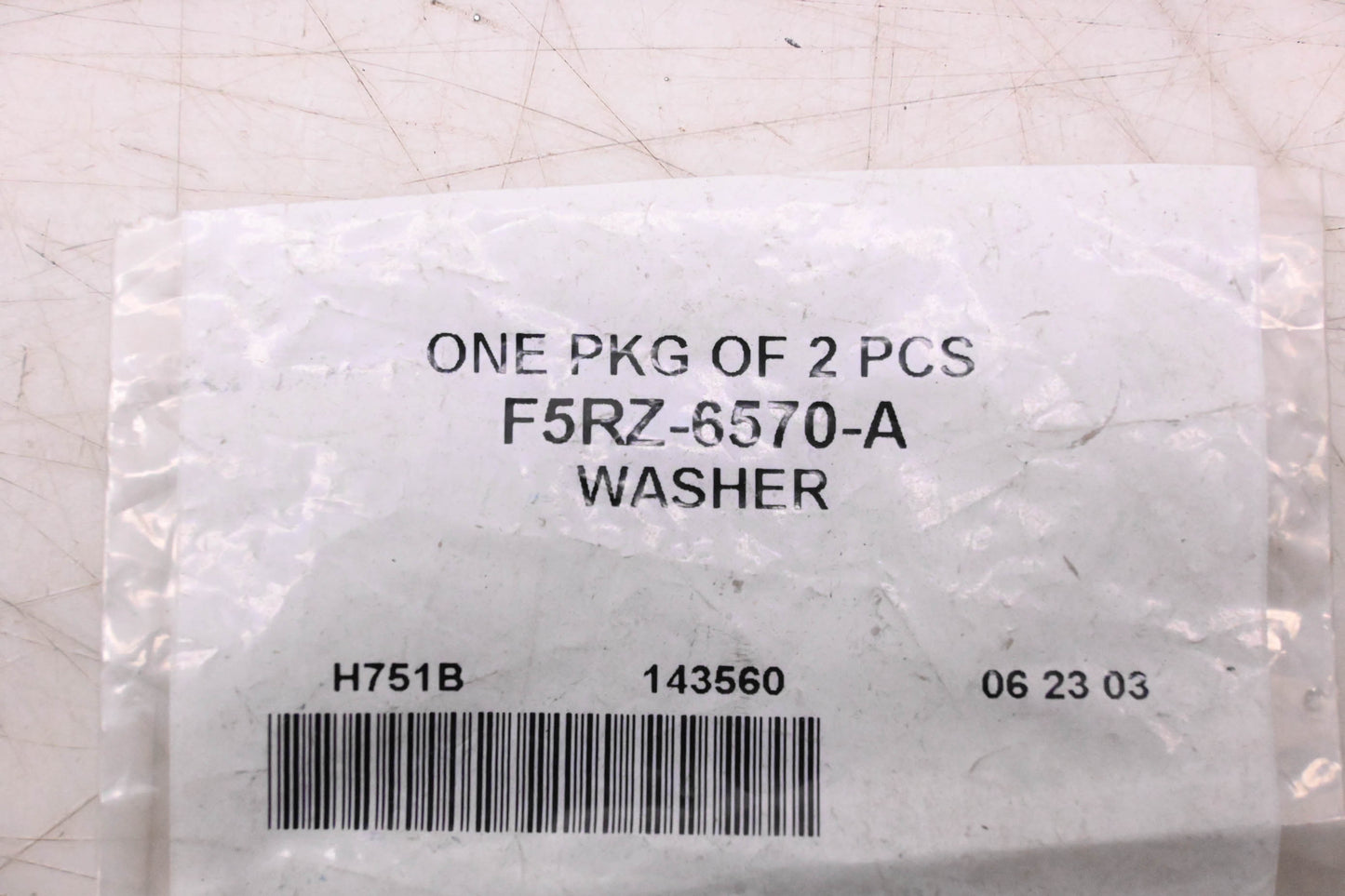 New OEM Ford F5RZ-6570-A Washers Qty 2 NOS