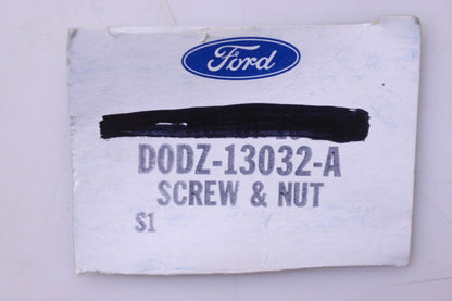 New OEM Ford D0DZ-13032-A Screw & Nut NOS