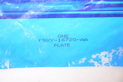New OEM Ford F5XY-16720-AA Nautica Plate NOS
