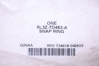 New OEM Ford 5L3Z-7D483-A Snap Ring NOS