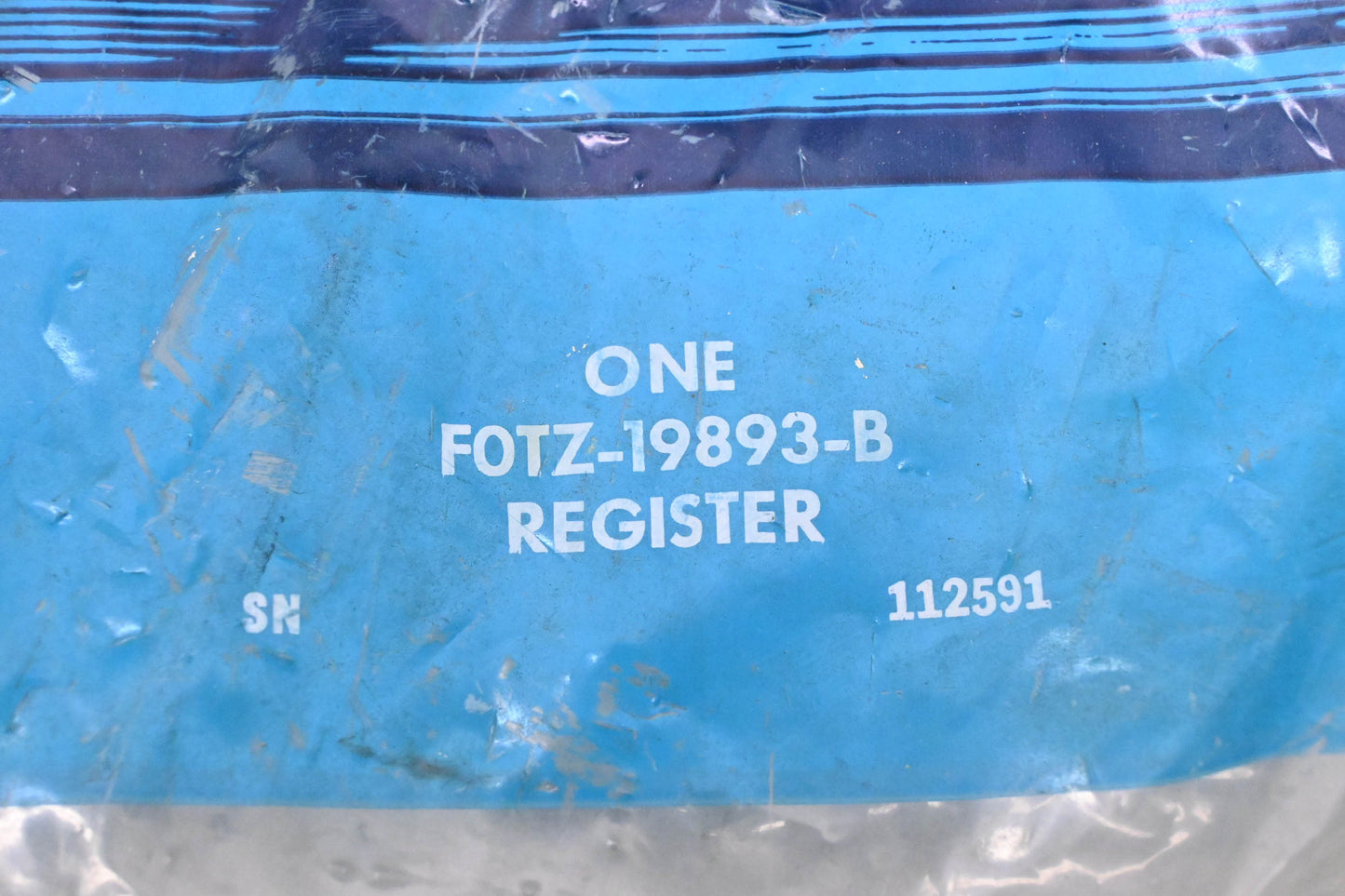 New OEM Ford FOTZ-19893-B Louvre Assembly/ Register NOS