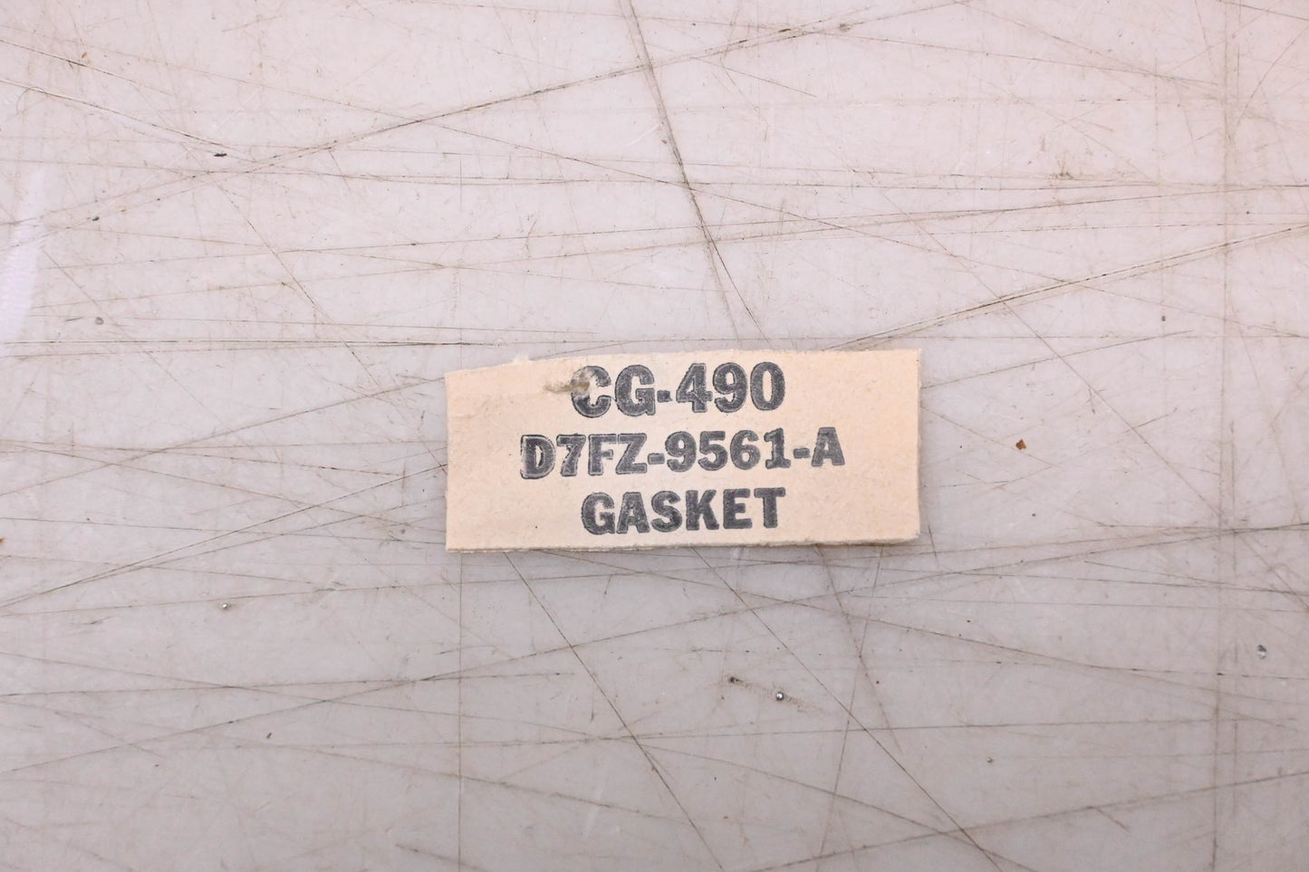 New OEM Motorcraft CG-490, D7FZ-9561-A Carburetor Float Bowl Gasket NOS