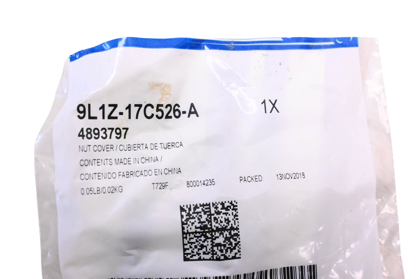 New OEM Ford 9L1Z-17C526-A, 4893797 Wiper Arm Cap NOS