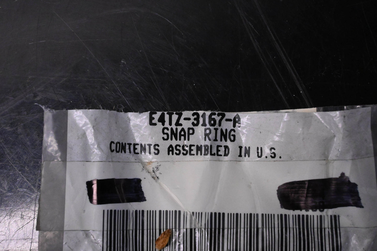 New OEM Ford E4TZ-3167-A Snap Ring NOS