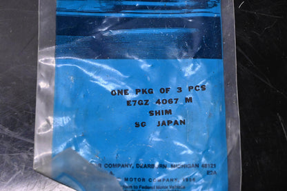 New OEM Ford E7GZ-4067-M Shims Qty 3 NOS
