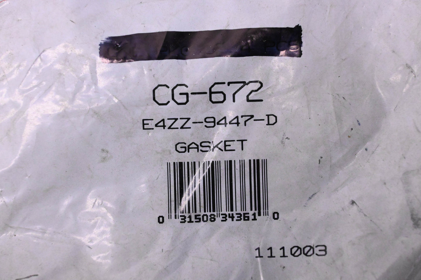 New OEM Motorcraft CG-672, E4ZZ-9447-D Carburetor Gaskets Qty 2 NOS