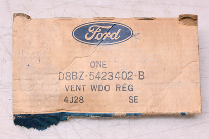New OEM Ford D8BZ-5423402-B Right Side Door Vent Window Regulator Assembly NOS