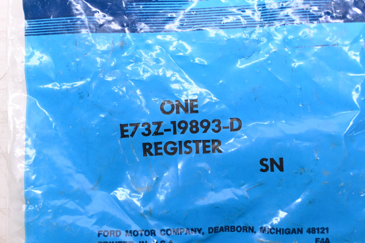 New OEM Ford E73Z-19893-D Black AC Vent Assembly NOS