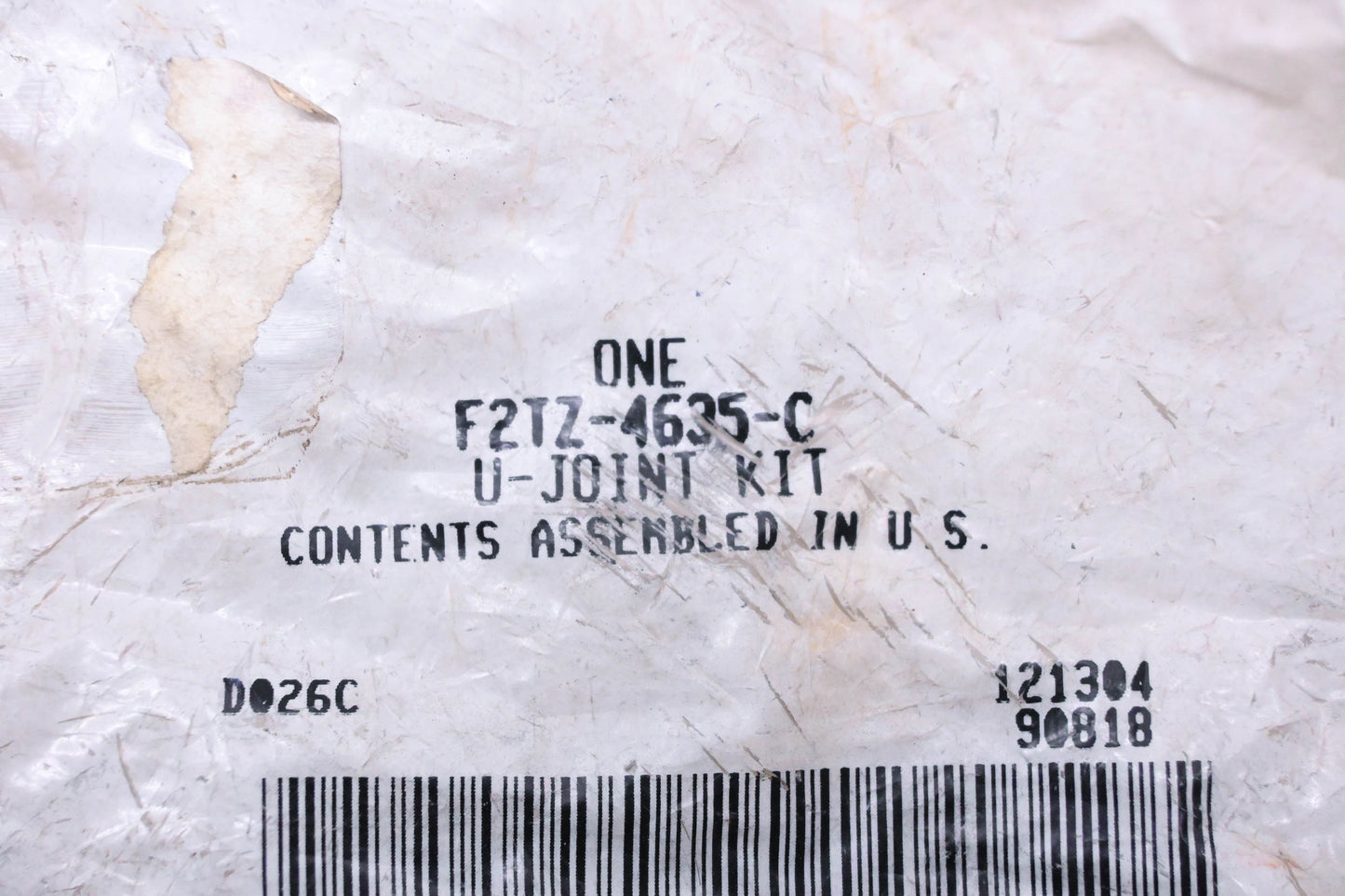 New OEM Ford F2TZ-4635-C Universal Joint Assembly Kit NOS