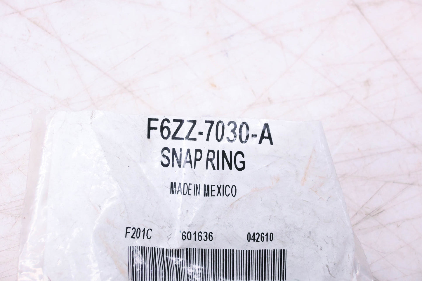 New OEM Ford F6ZZ-7030-A Input Shaft Snap Ring NOS
