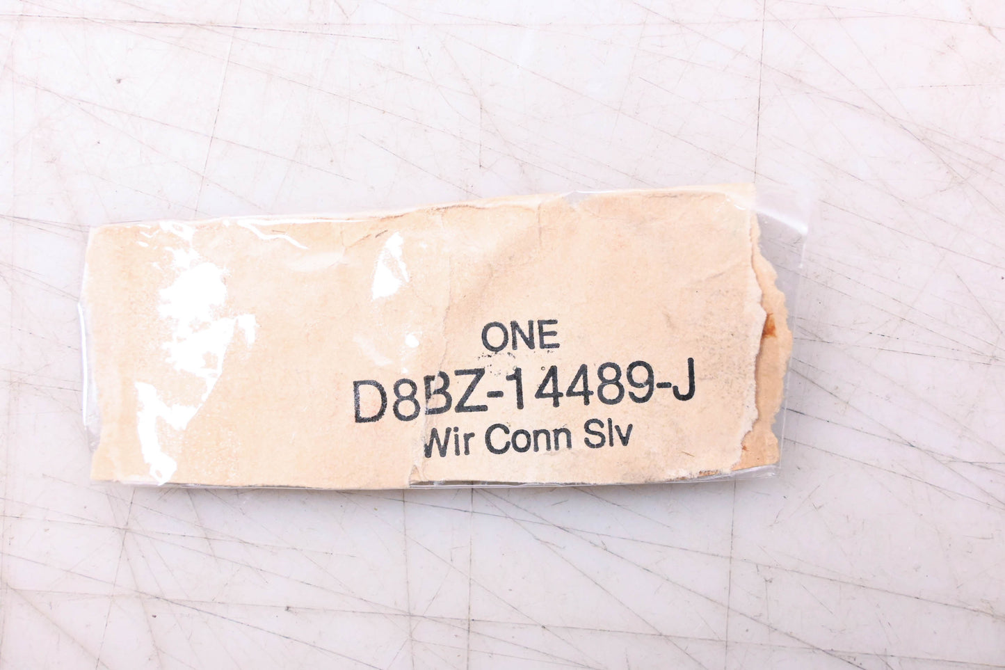 New OEM Ford D8BZ-14489-J Wiring Connector Sleeve NOS