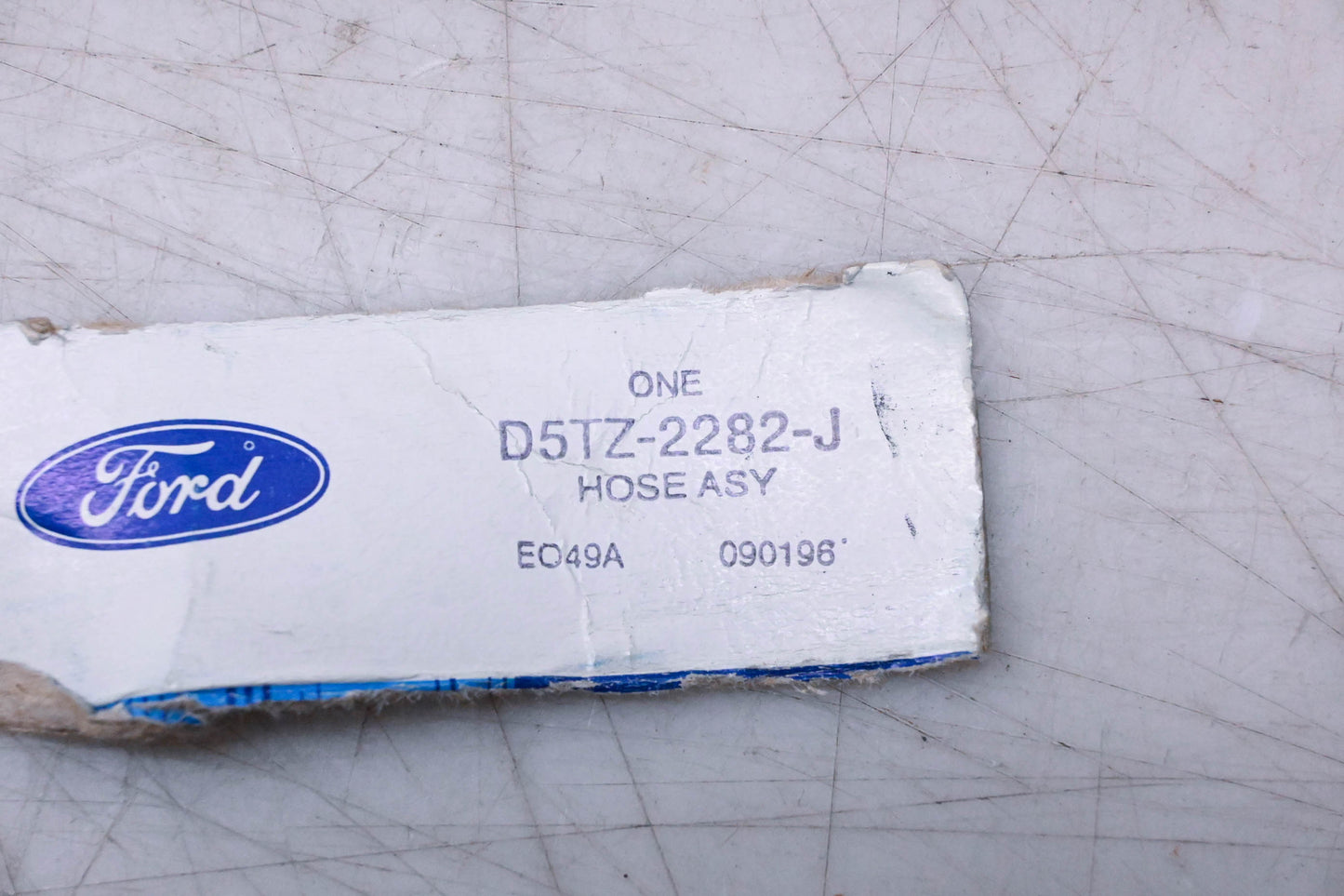 New OEM Ford D5TZ-2282-J Brake Hydraulic Hose Assembly NOS