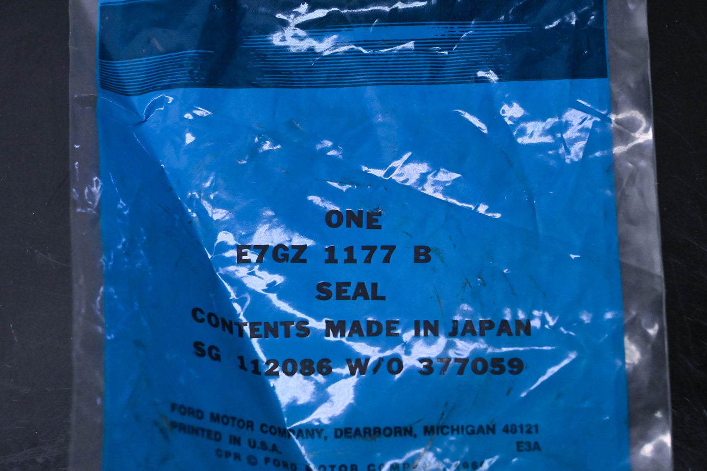 New OEM Ford E7GZ-1177-B Seal NOS