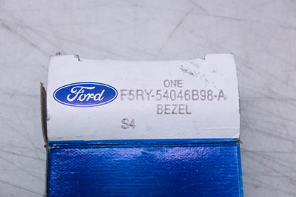 New OEM Ford F5RY-54046B98-A Contour Console Lighter Surround Bezel NOS