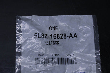 New OEM Ford 5L8Z-16828-AA Yellow Hood Rod Support Clip NOS