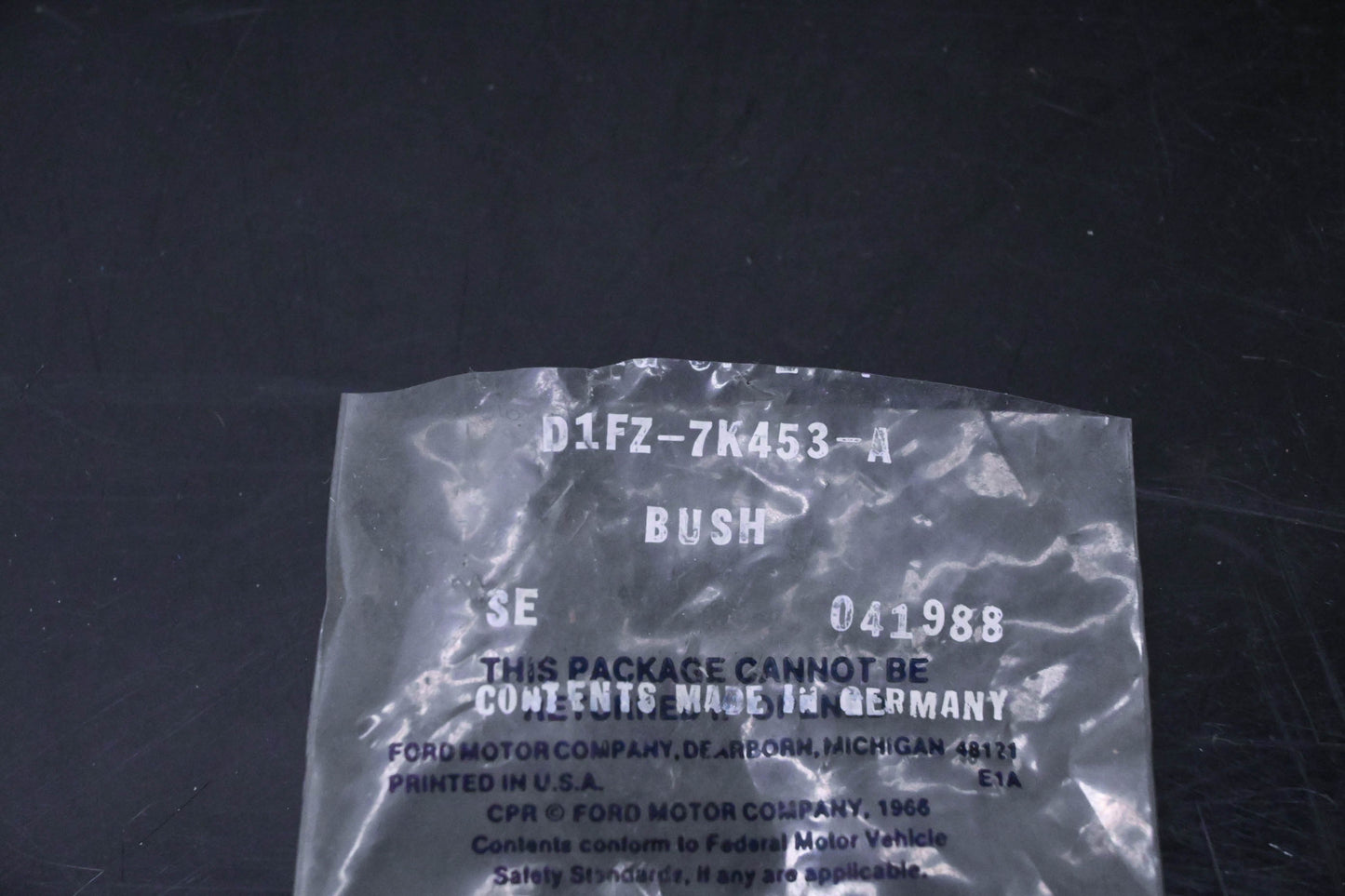 New OEM Ford D1FZ-7K453-A Bushing NOS