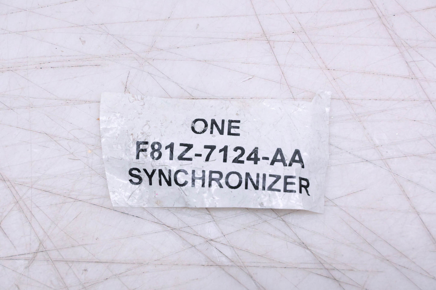 New OEM Ford F81Z-7124-AA Rear Output Shaft Synchronizer NOS