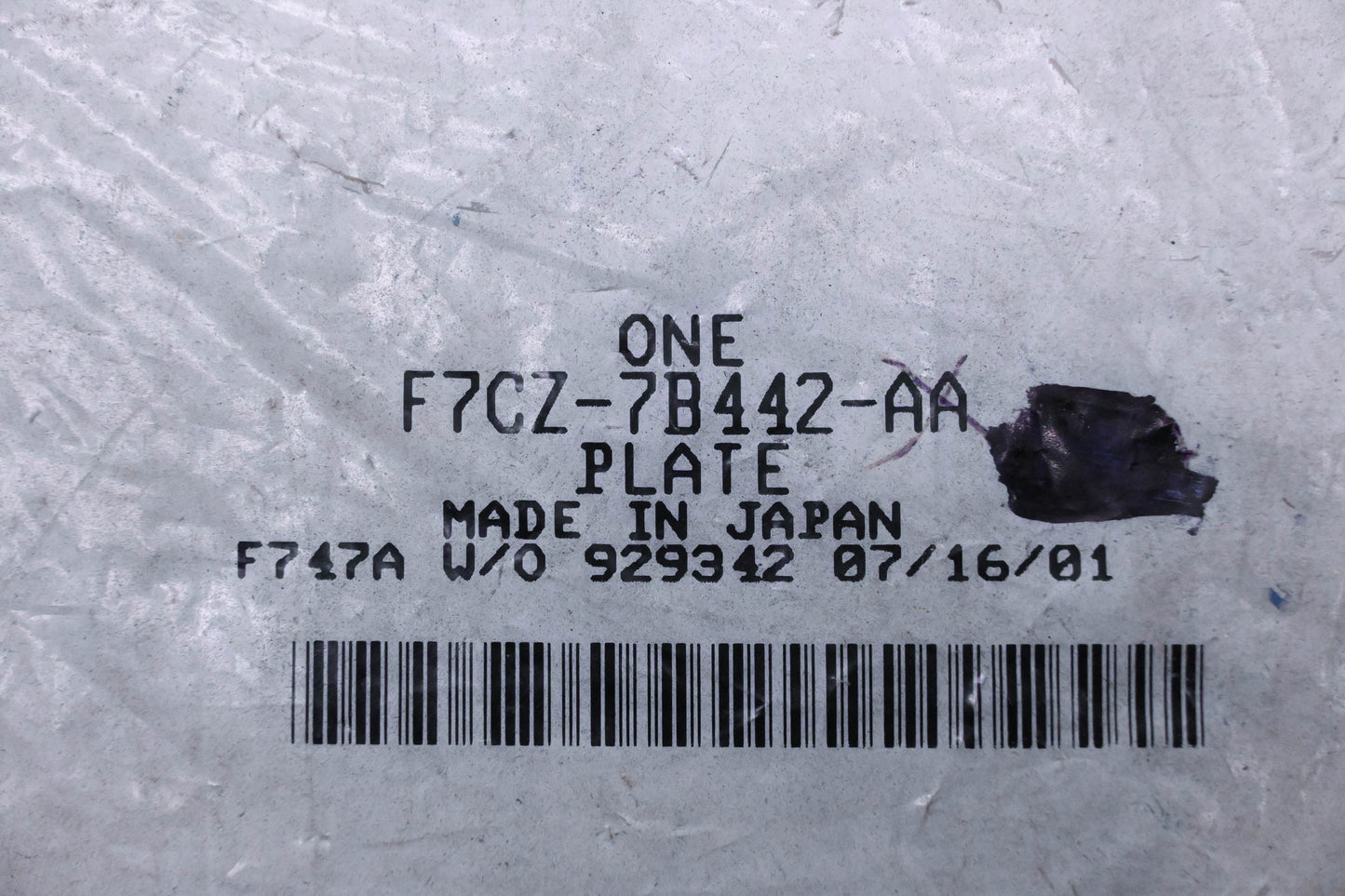 New OEM Ford F7CZ-7B442-AA Transmission Clutch Friction Plate NOS