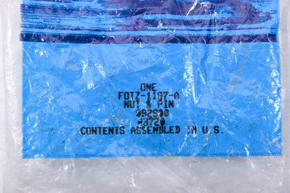New OEM Ford F0TZ-1197-A Nut & Pin NOS