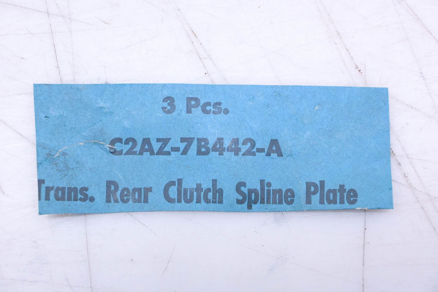 New OEM Ford C2AZ-7B442-A Tranmission Rear Clutch Spline Plates Qty 3 NOS