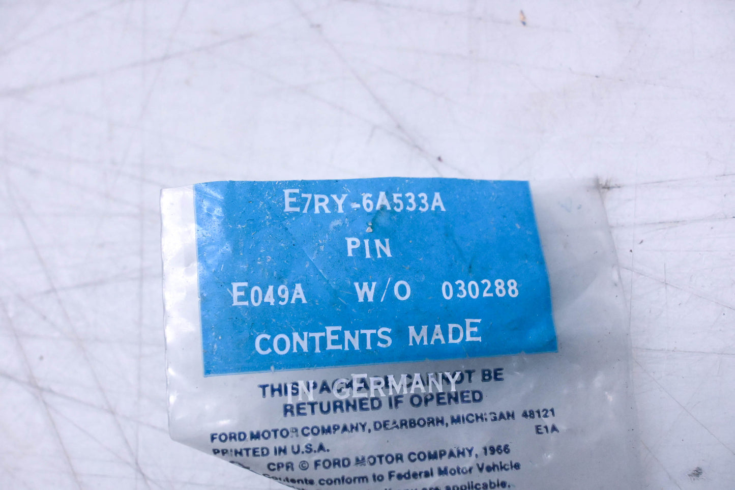 New OEM Ford E7RY-6A533-A Rocker Arm Retaining Pin NOS