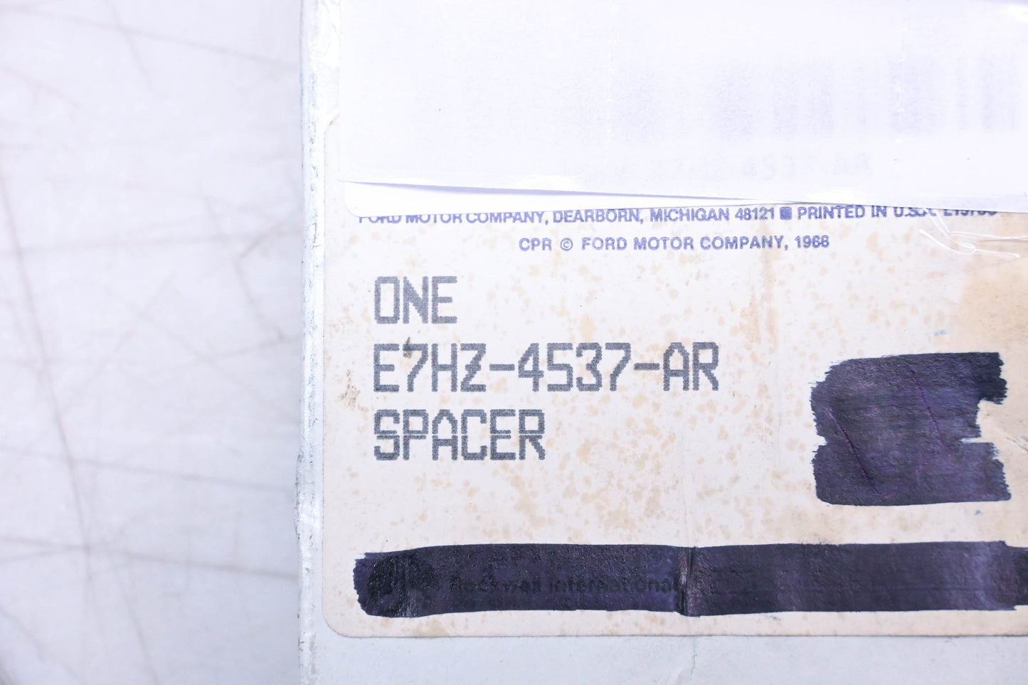 New OEM Ford E7HZ-4537-AR Differential Spacer/ Bushing NOS