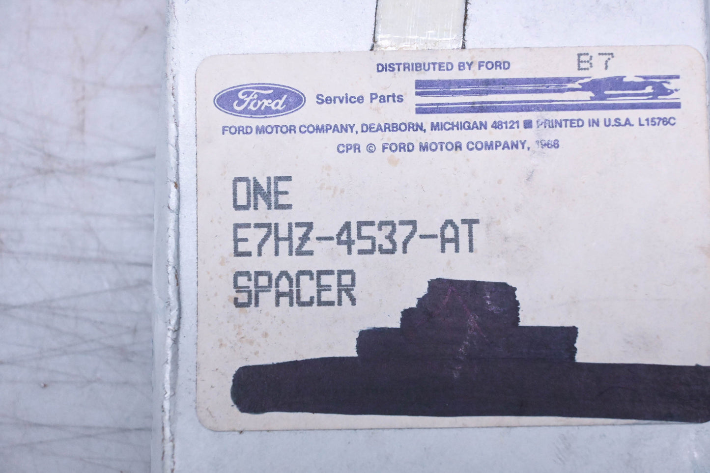 New OEM Ford E7HZ-4537-AT Bushing/ Spacer NOS