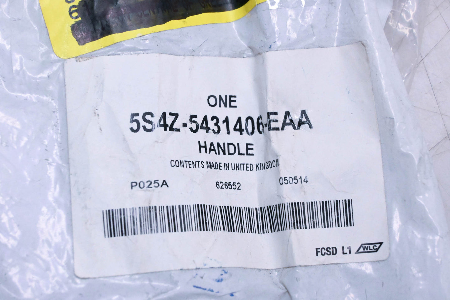 New OEM Ford 5S4Z-5431406-EAA Beige Interior Grab Handle Assembly NOS