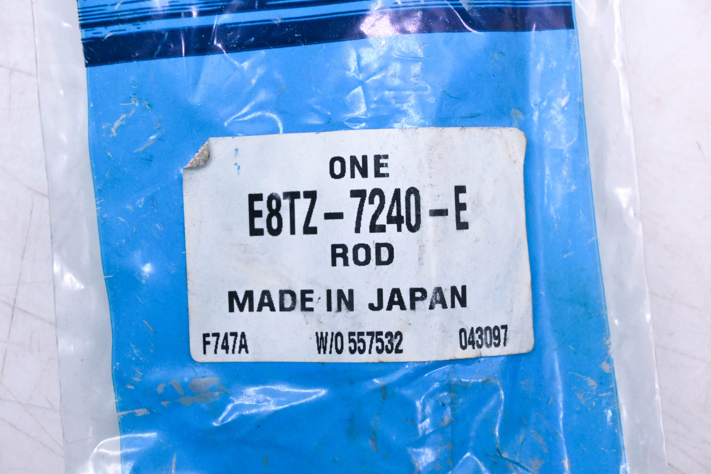 New OEM Ford E8TZ-7240-E Manual Transmission First & Second Shift Rod NOS