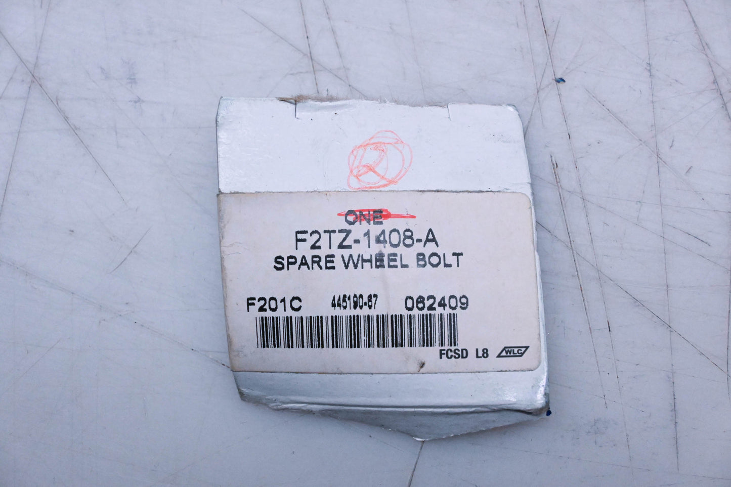 New OEM Ford F2TZ-1408-A Spare Wheel Bolt NOS