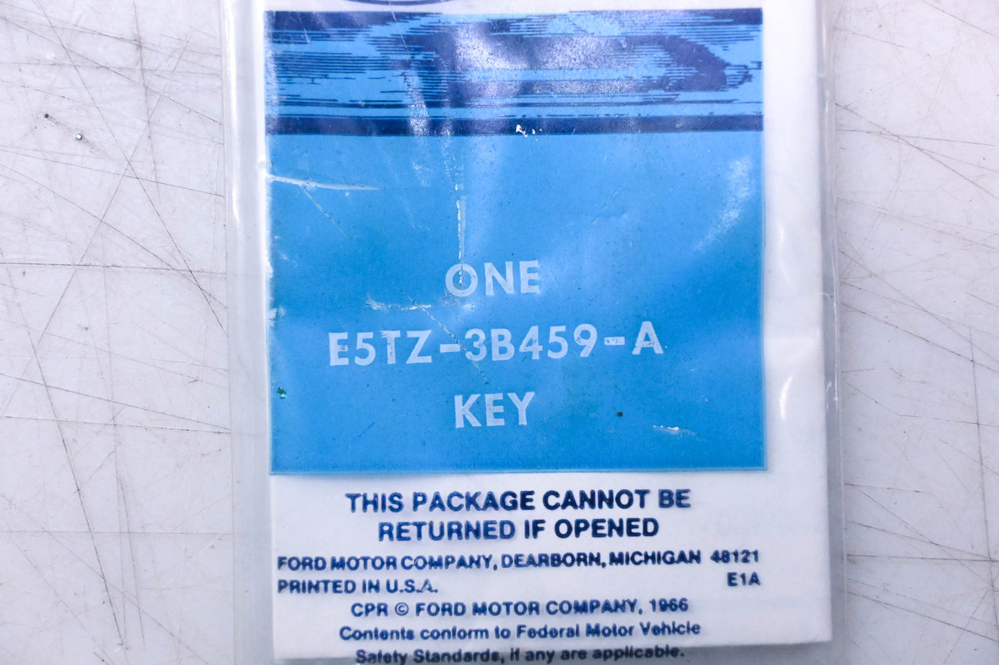 New OEM Ford E5TZ-3B459-A Woodruff Key NOS
