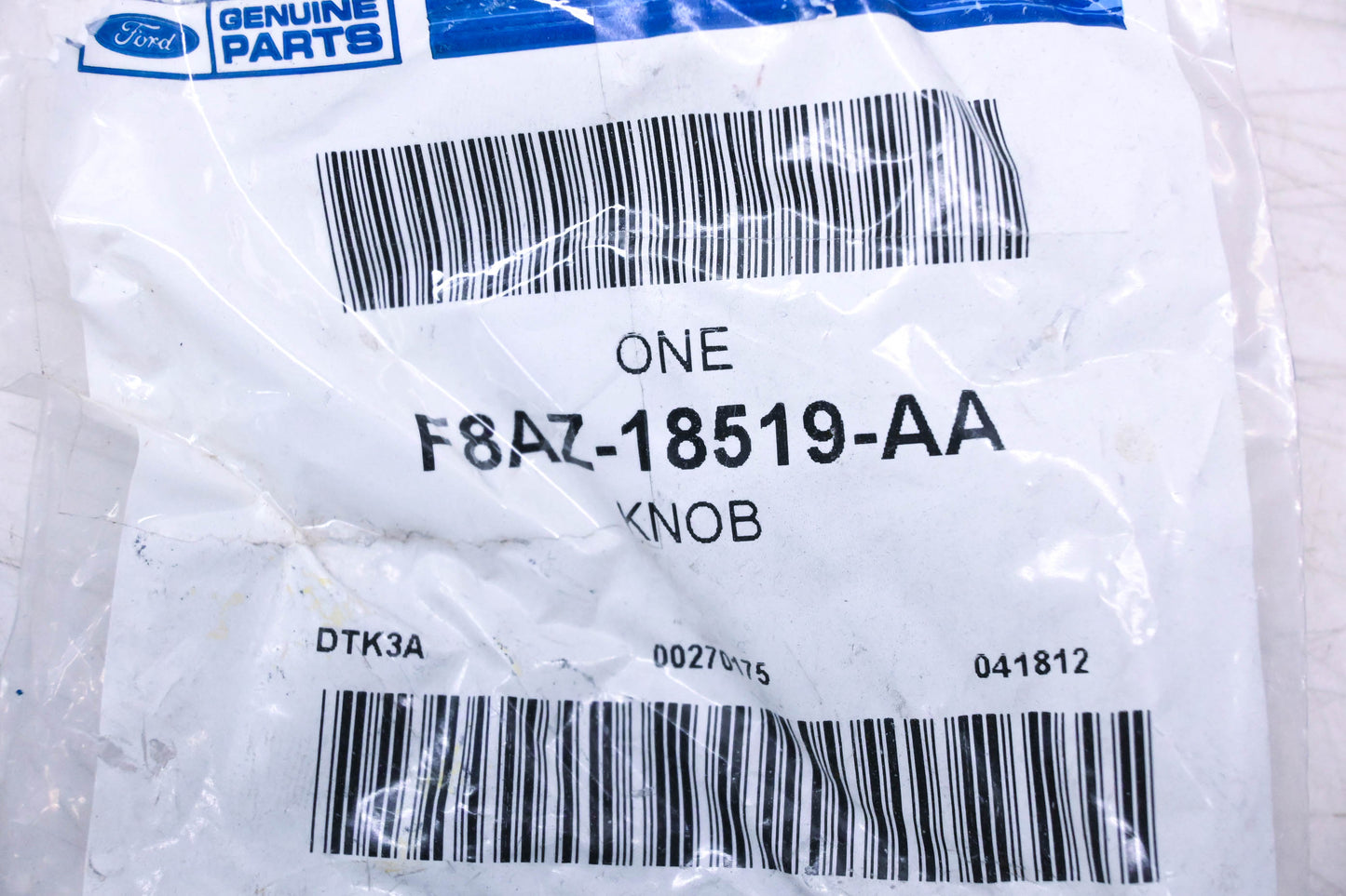 New OEM Ford F8AZ-18519-AA AC & Heater Adjust Knob NOS