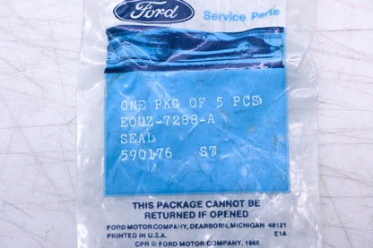 New OEM Ford E0UZ-7288-A Seals Qty 5 NOS