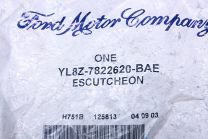 New OEM Ford YL8Z-7822620-BAE Interior Door Handle Escutcheon NOS